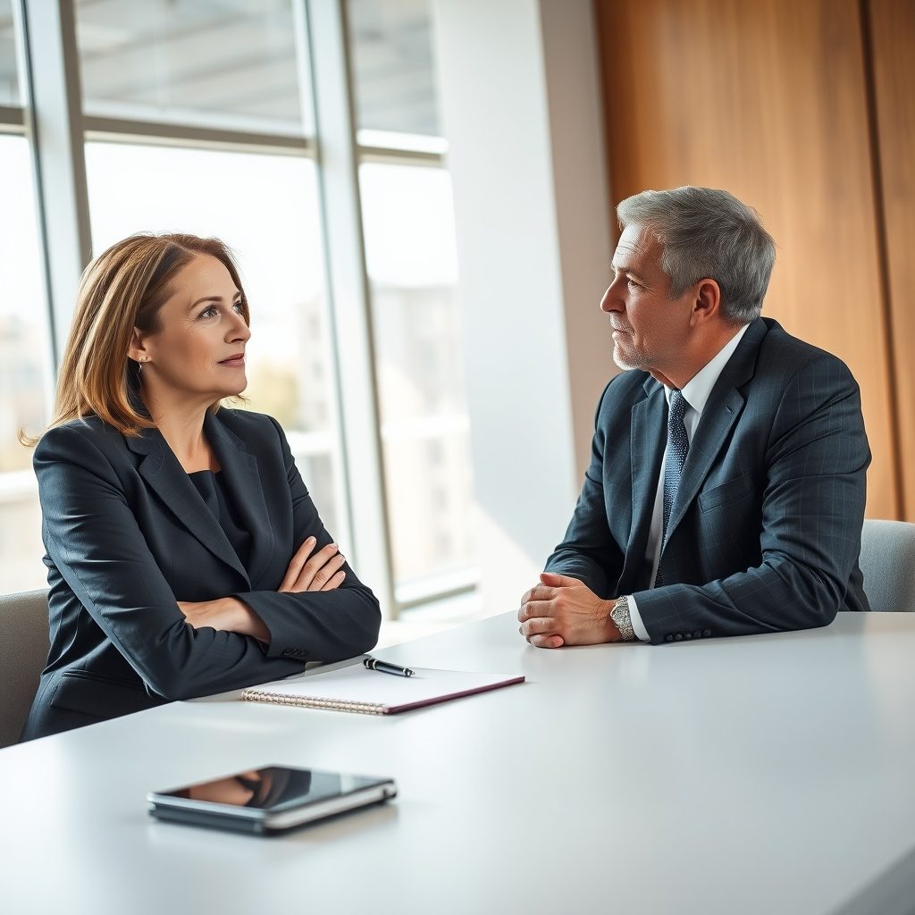 Executive coaching session