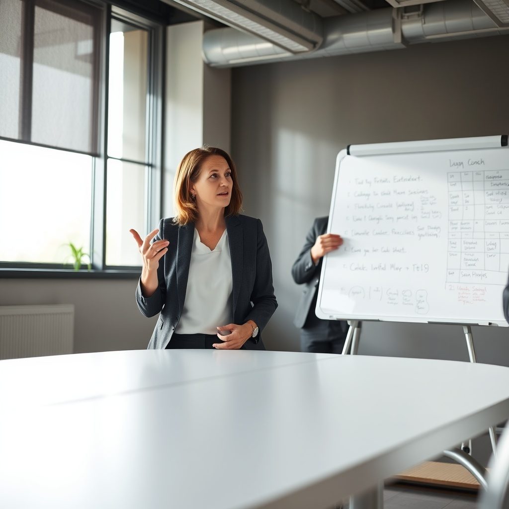 Executive coaching session