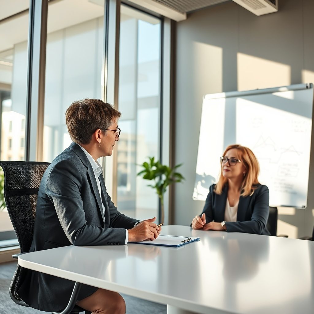 Executive coaching session