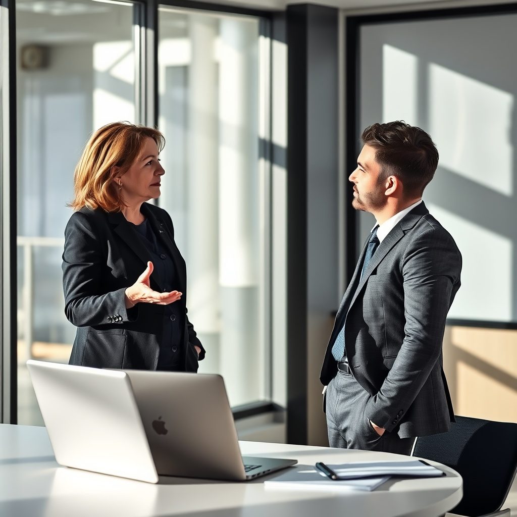 Executive coaching session