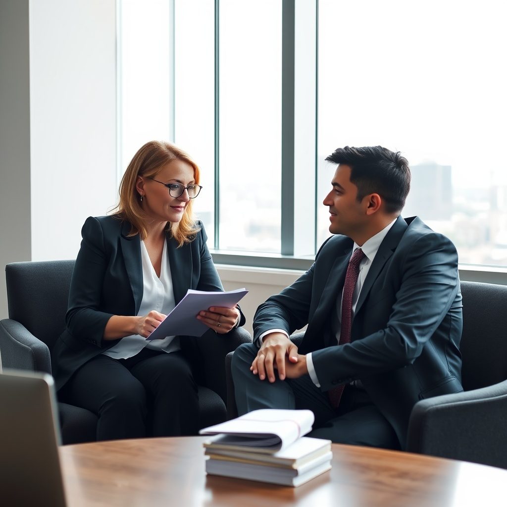 One-on-one coaching session