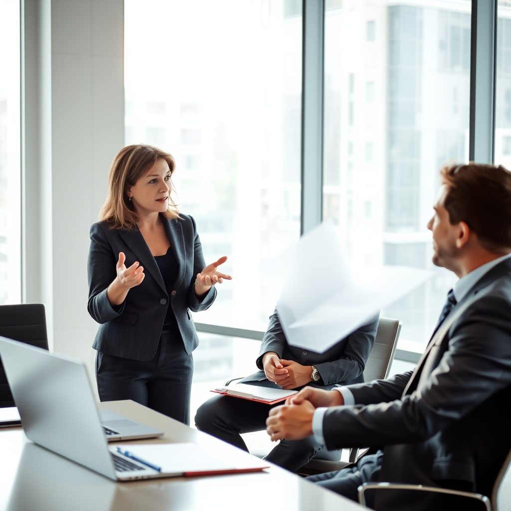 Executive coaching session